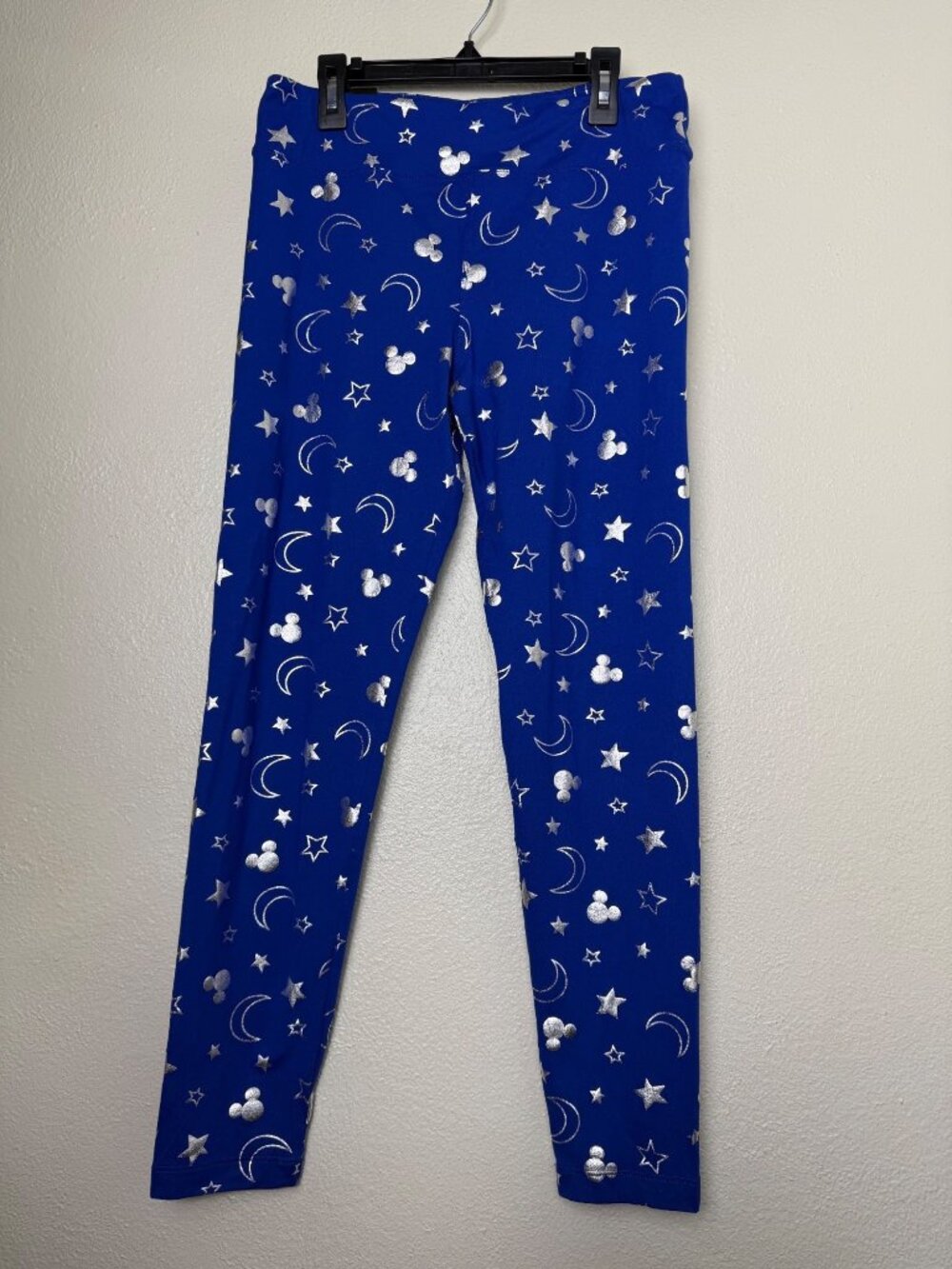 NWT Disney Parks "Wishes Come True Blue" Leggings Sz 7/8